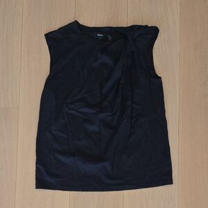 Theory Black Sleeveless Blouse